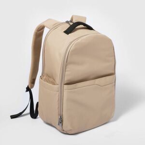 Open Story -  Mens Womens Travel Backpack for Work 15 Beige